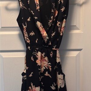 Wilfred Black Floral Dress